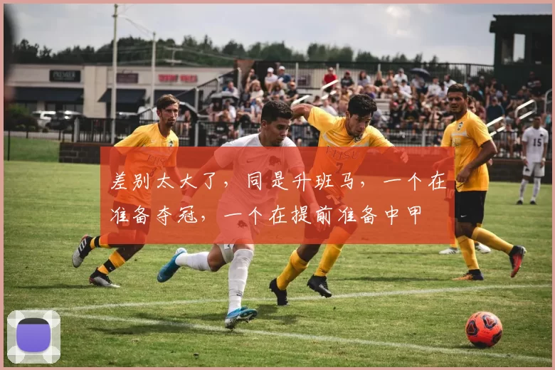 差别太大了，同是升班马，一个在准备夺冠，一个在提前准备中甲