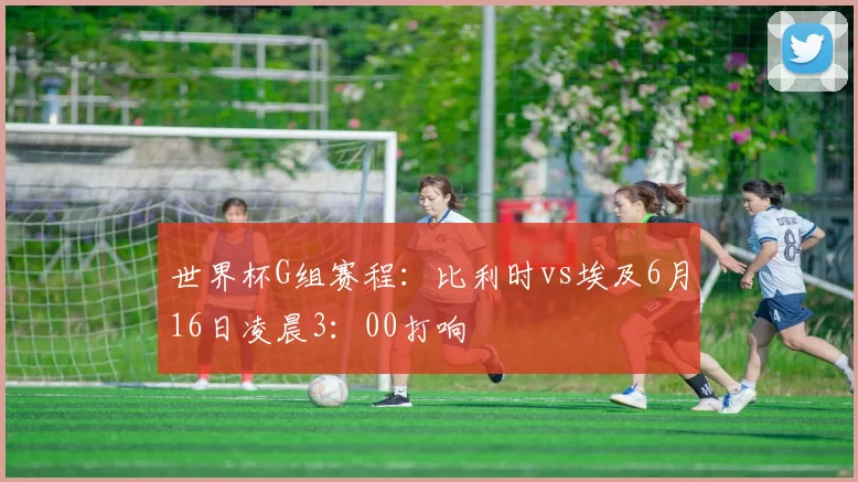 世界杯G组赛程：比利时vs埃及6月16日凌晨3：00打响